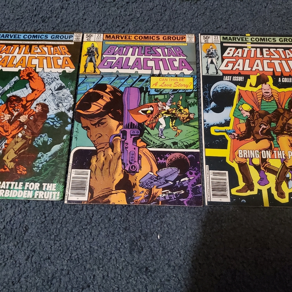 Battlestar Galactica Comic Lot